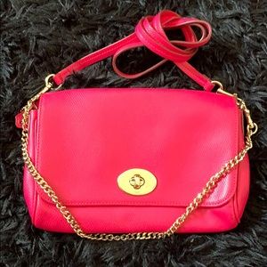 Hot pink cross bag